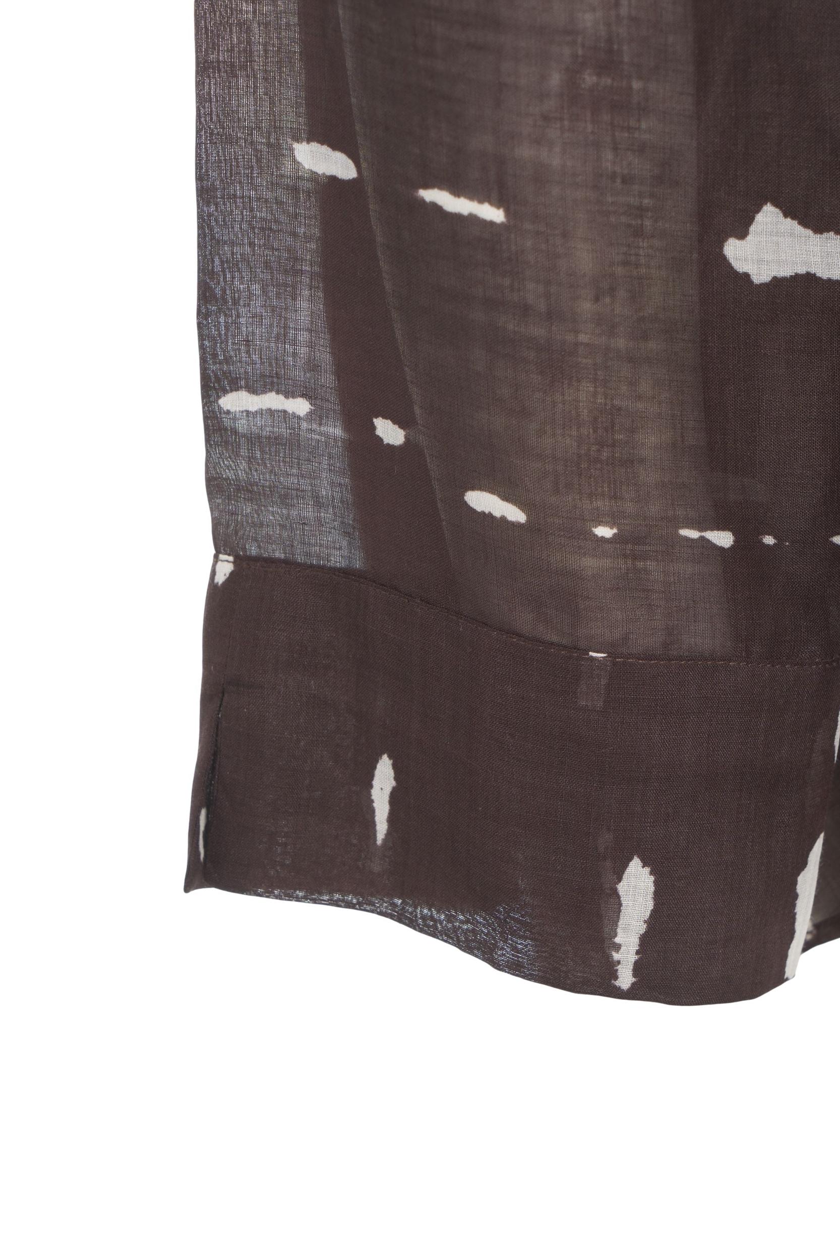 Ramie shorts with print Product Image