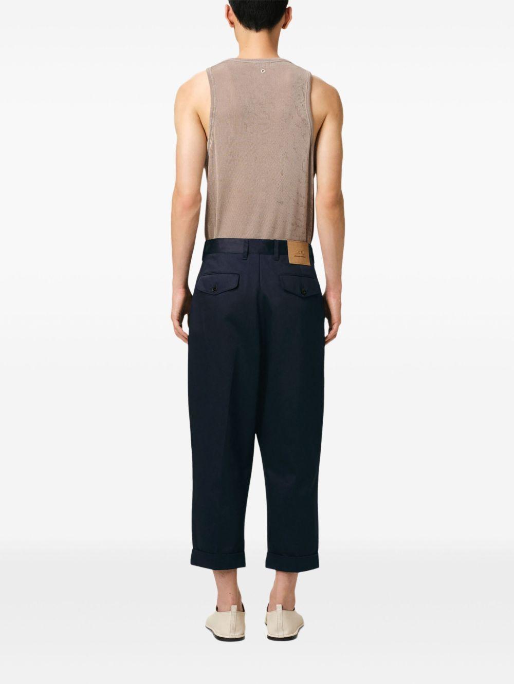 oversized carrot-cut trousers Product Image