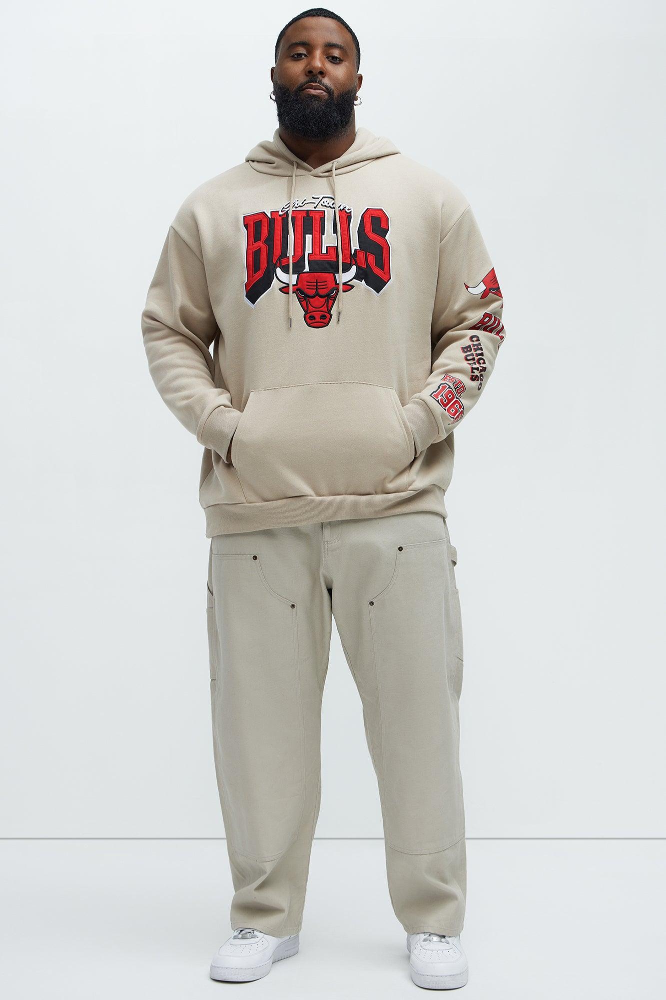 Bulls City Connect Hoodie - Sand Male Product Image