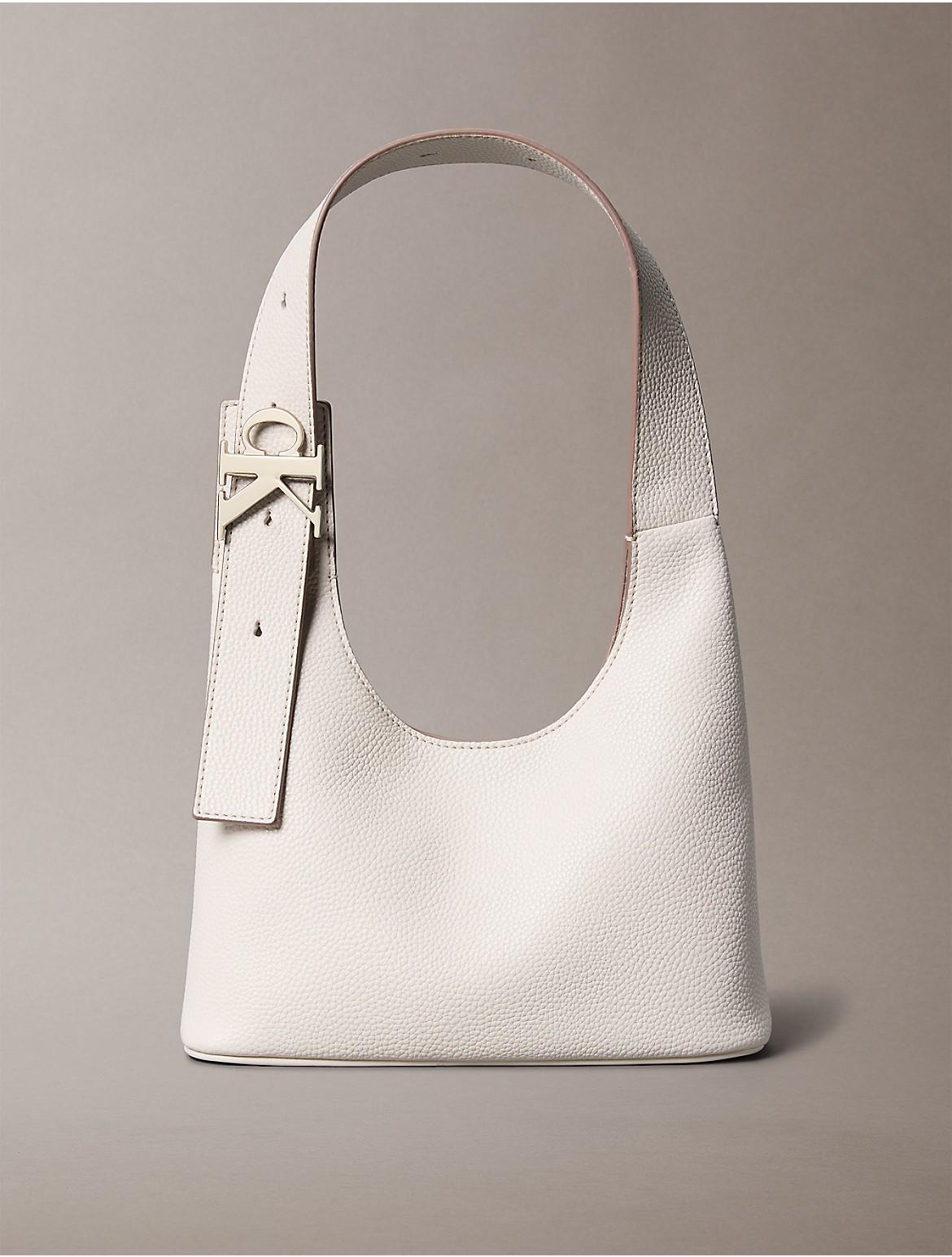 Calvin Klein Womens Archive Hardware Mini Shoulder Bag - Neutral Product Image