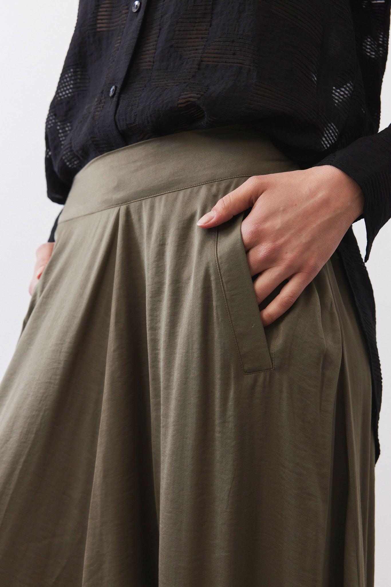 Slouchy Cropped Pants Product Image