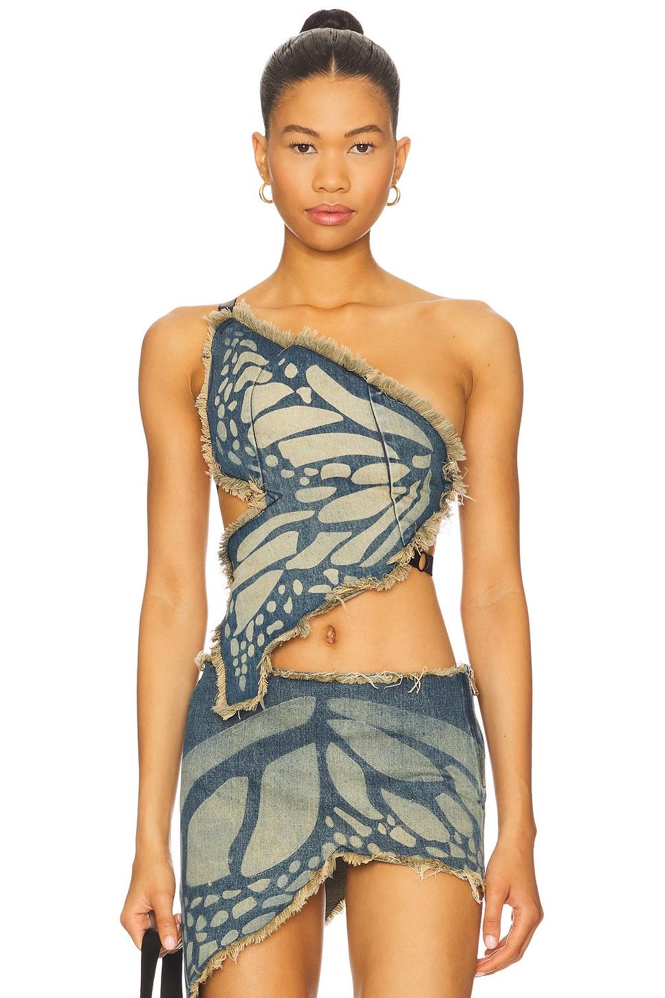 Butterfly Top 1XBLUE Product Image