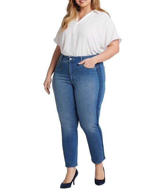 NYDJ Plus Size Marilyn Lift Tuck® Technology High Rise Ankle Jeans Product Image
