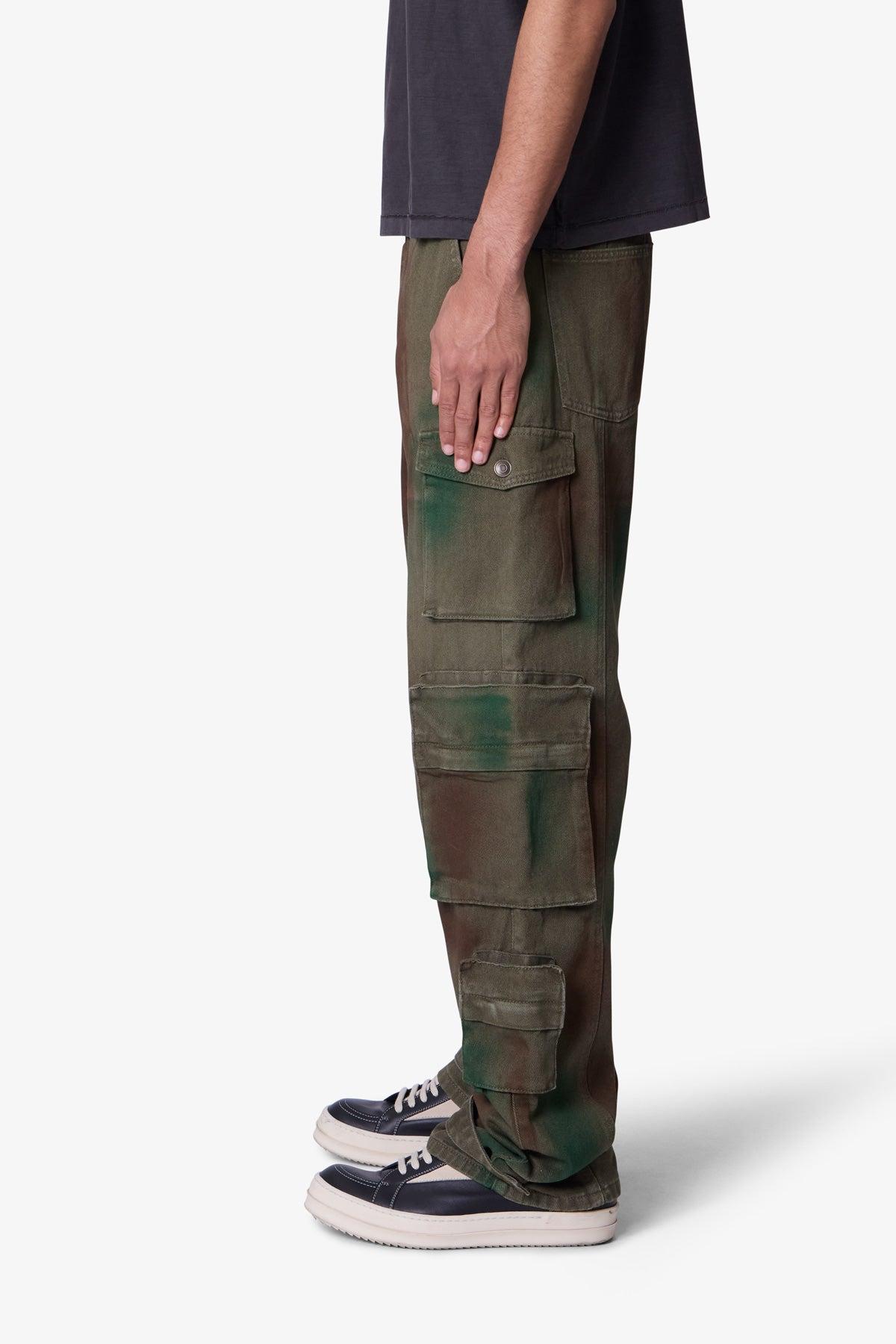 Ultra Baggy NR10 Cargo Pants - Green Product Image