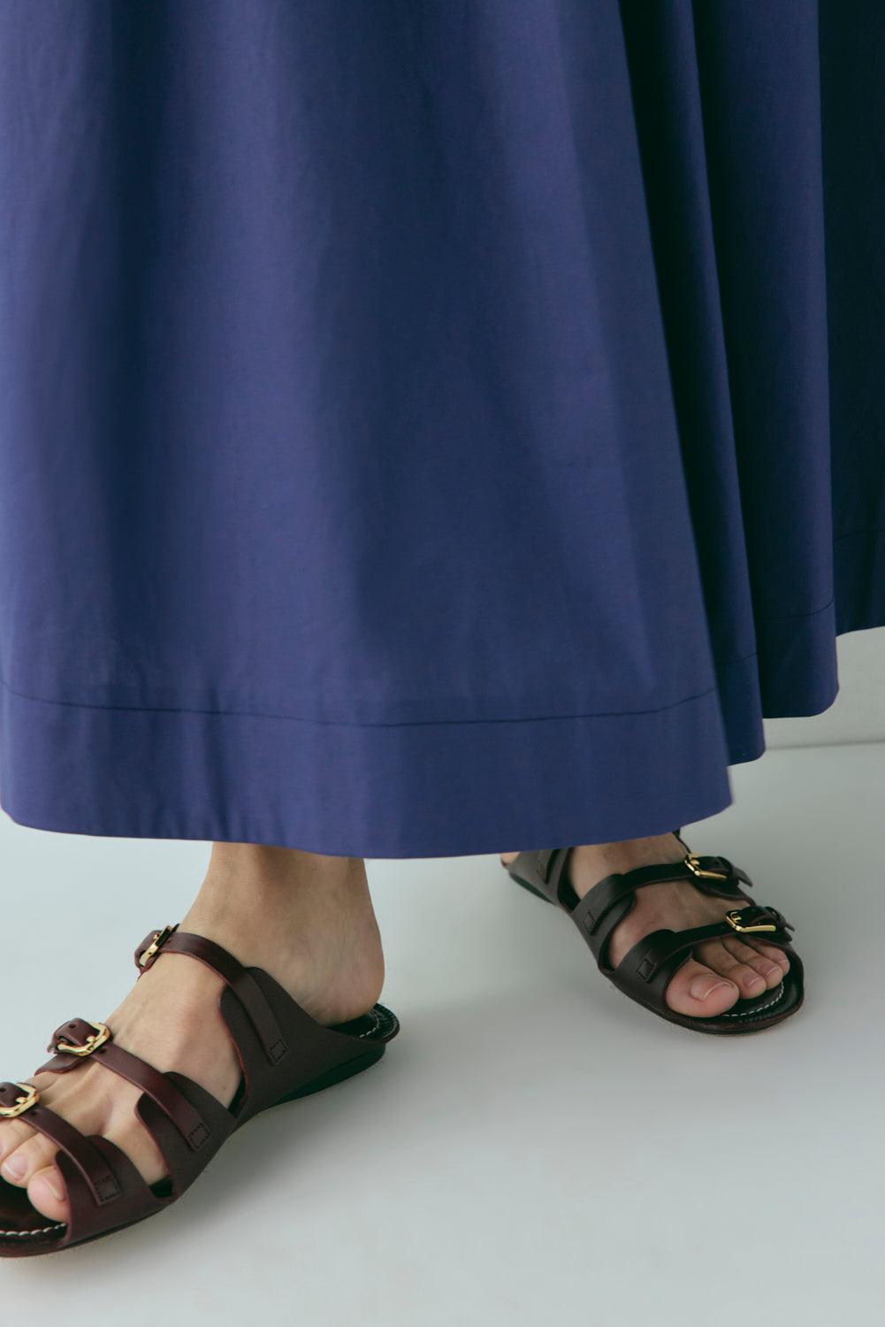 Emmy Midi Dress Navy Product Image