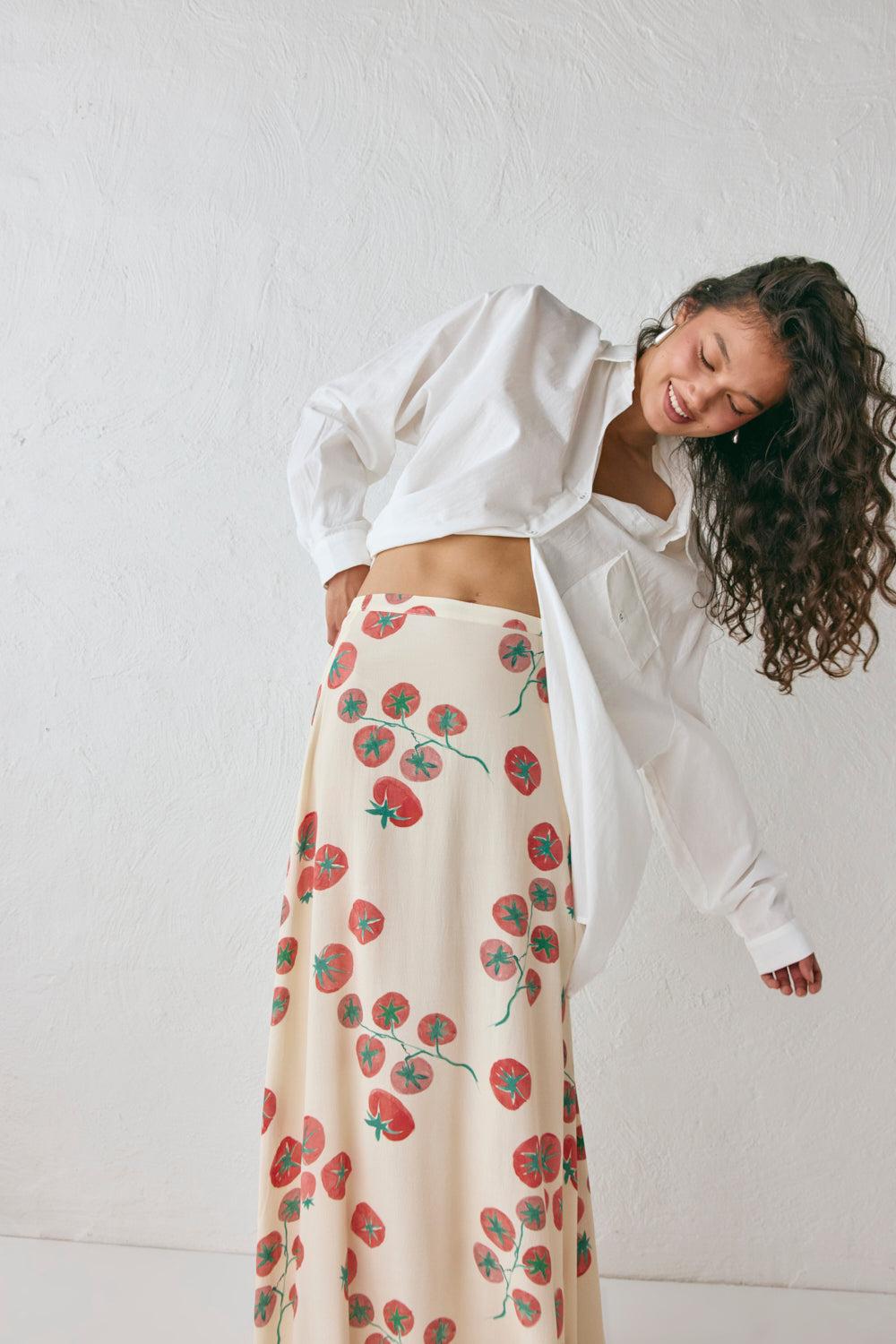 Brie Midi Skirt Roma Product Image