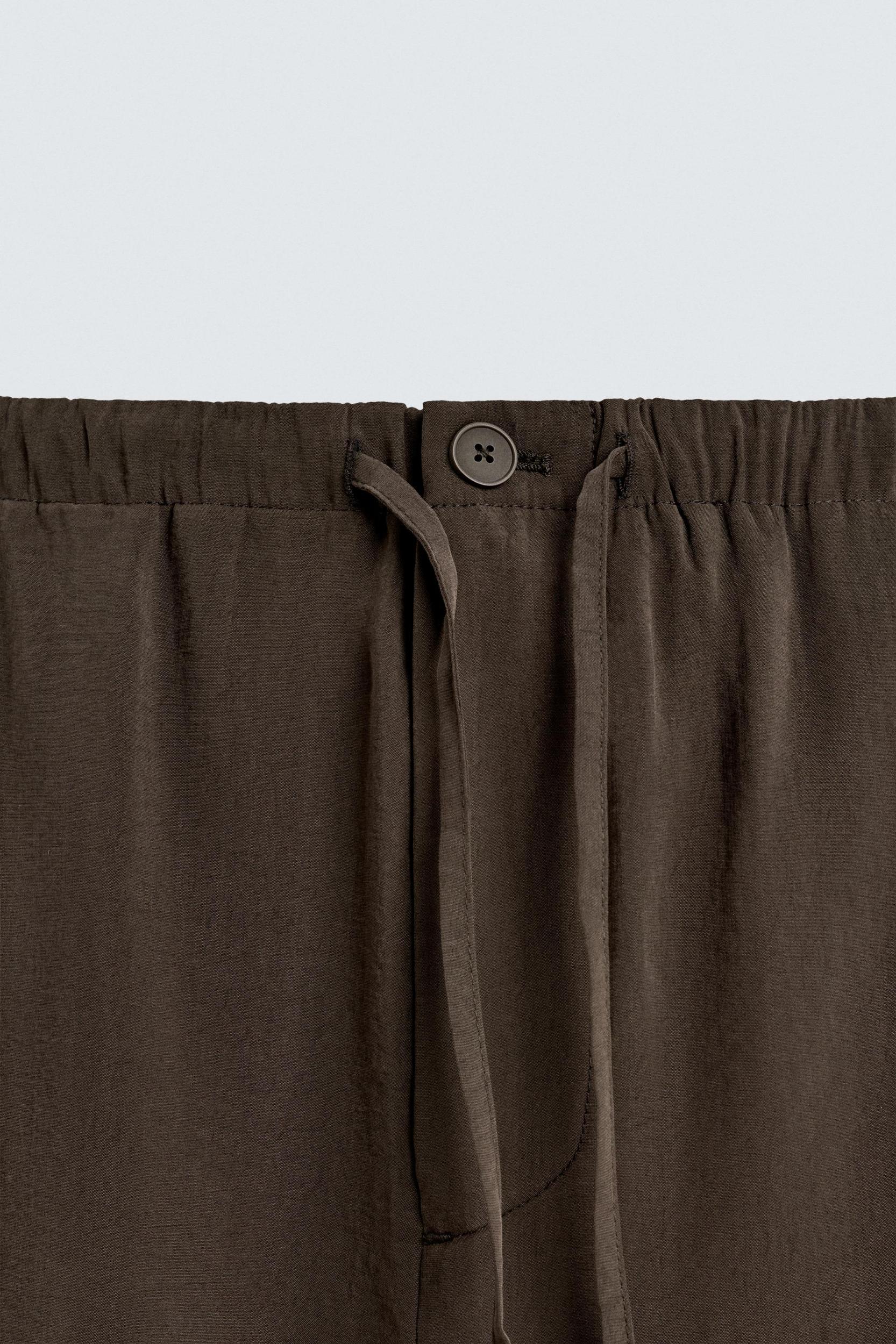 RELAXED FIT FLOWY PANTS Product Image