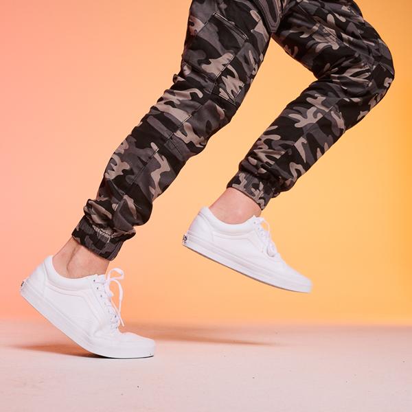 Vans Old Skool Skate Shoe Monochrome Product Image