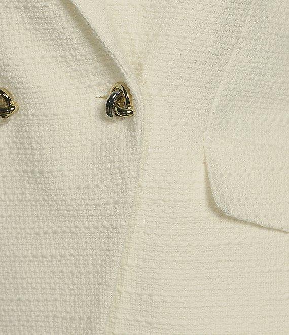 BOSS by Hugo Boss Jatawa Tweed Notch Lapel Long Sleeve Blazer Product Image