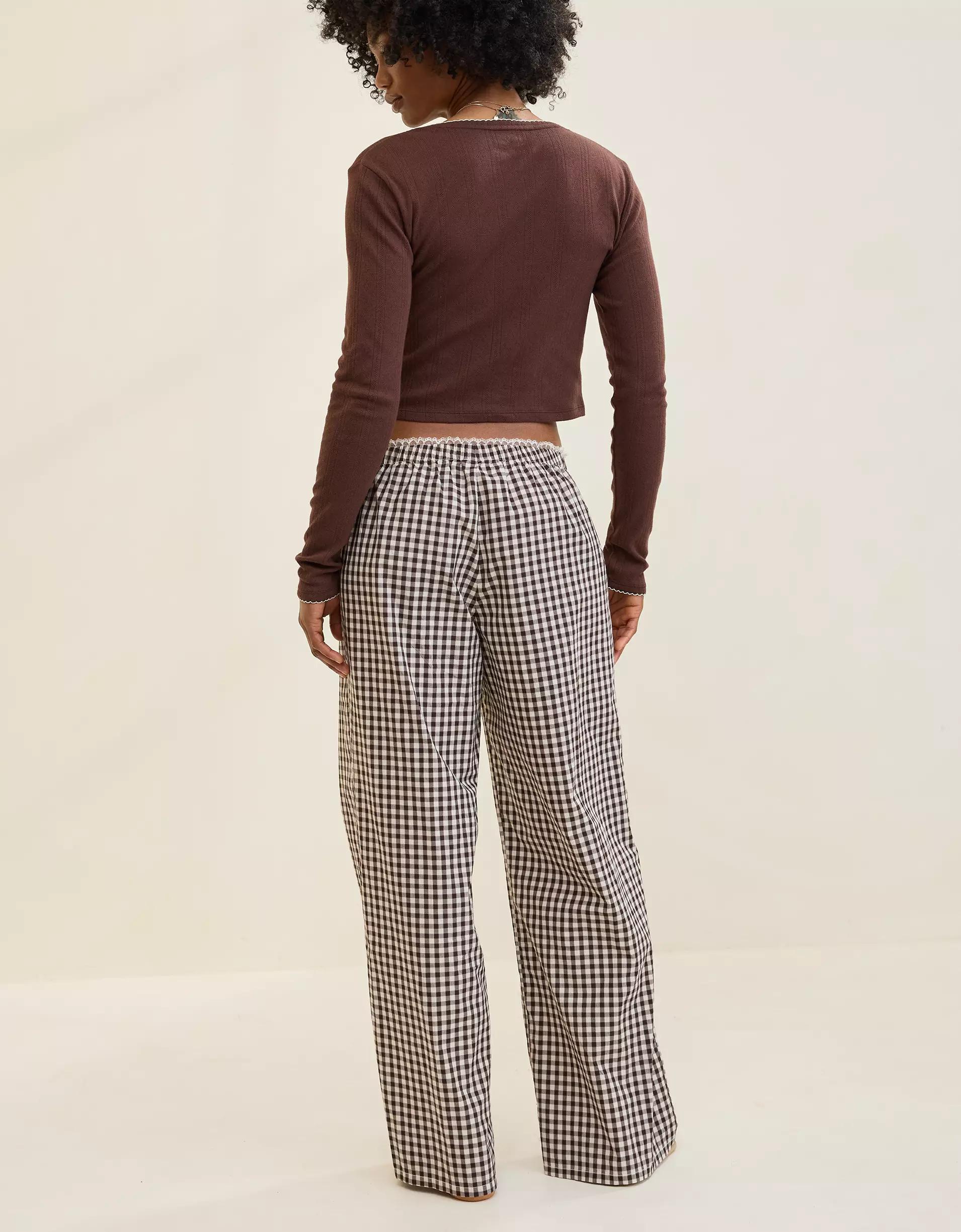 Aerie Off-Duty Poplin Trouser PJ Product Image