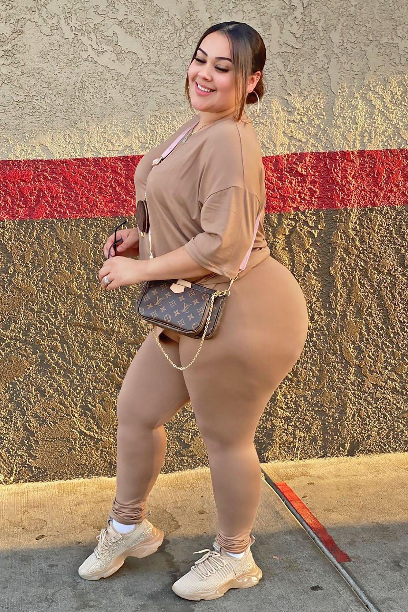 Weekend Vibes Legging Set - Mocha Product Image