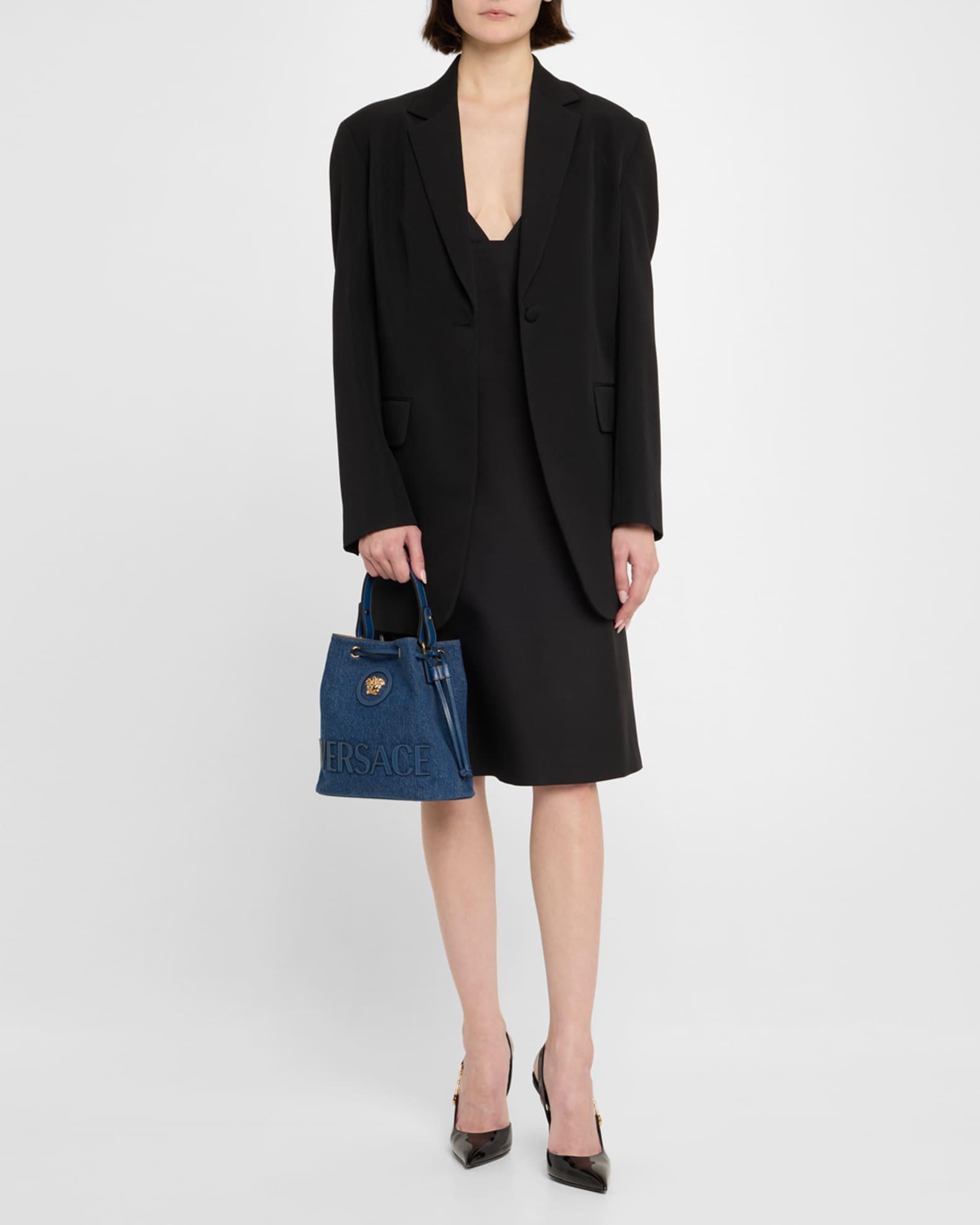 La Medusa Denim Bucket Bag Product Image