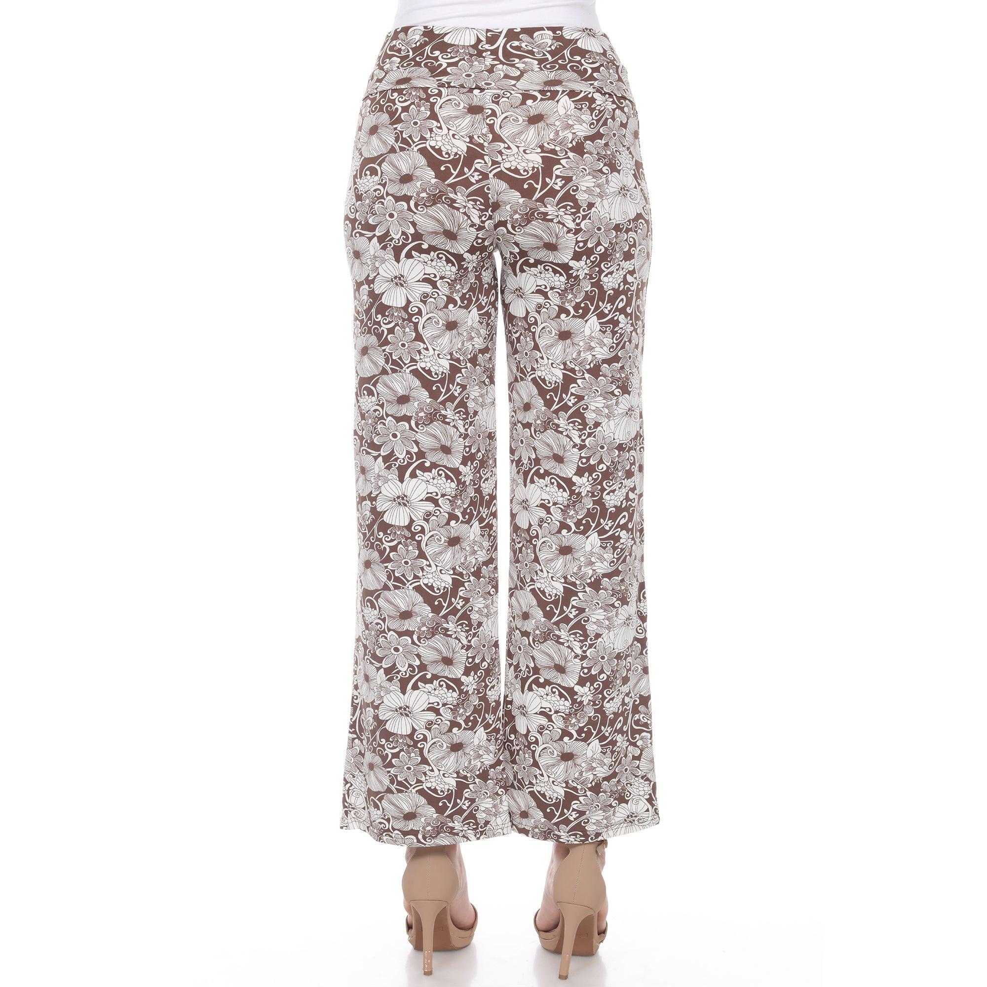 Floral Paisley Palazzo Pants Product Image