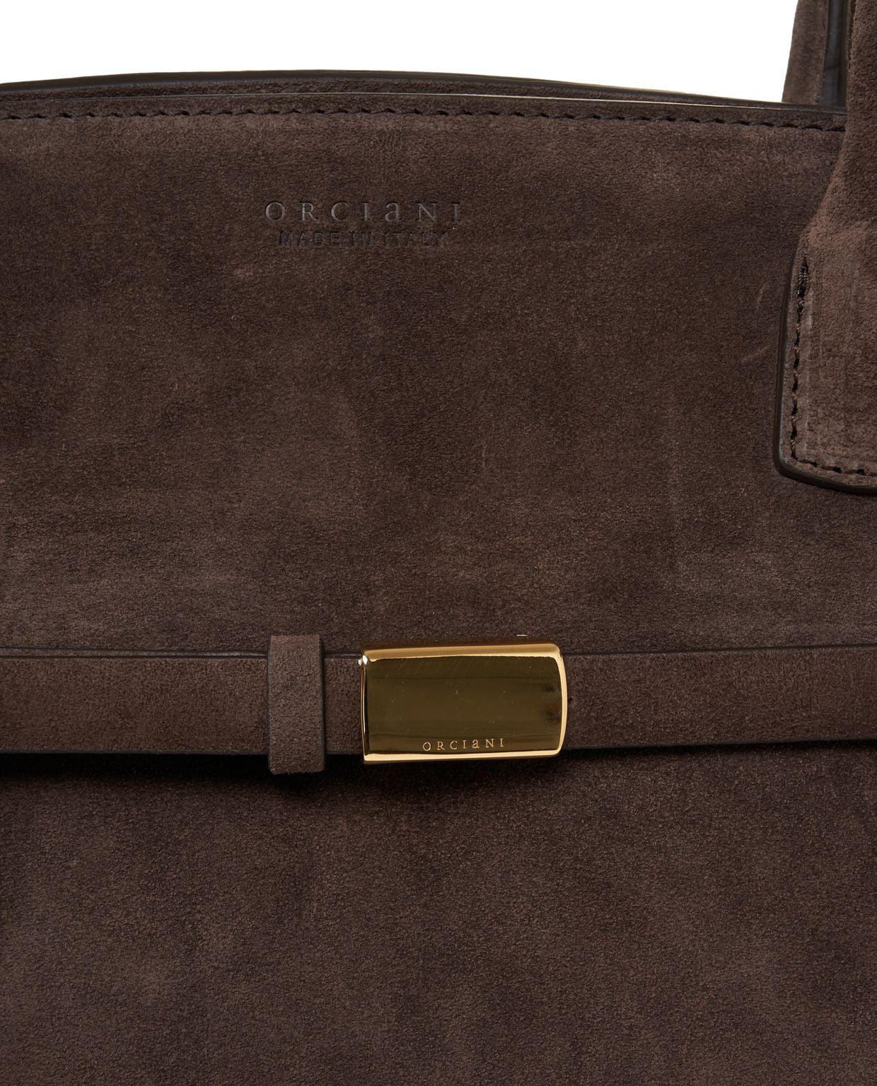 Suede handbag Product Image