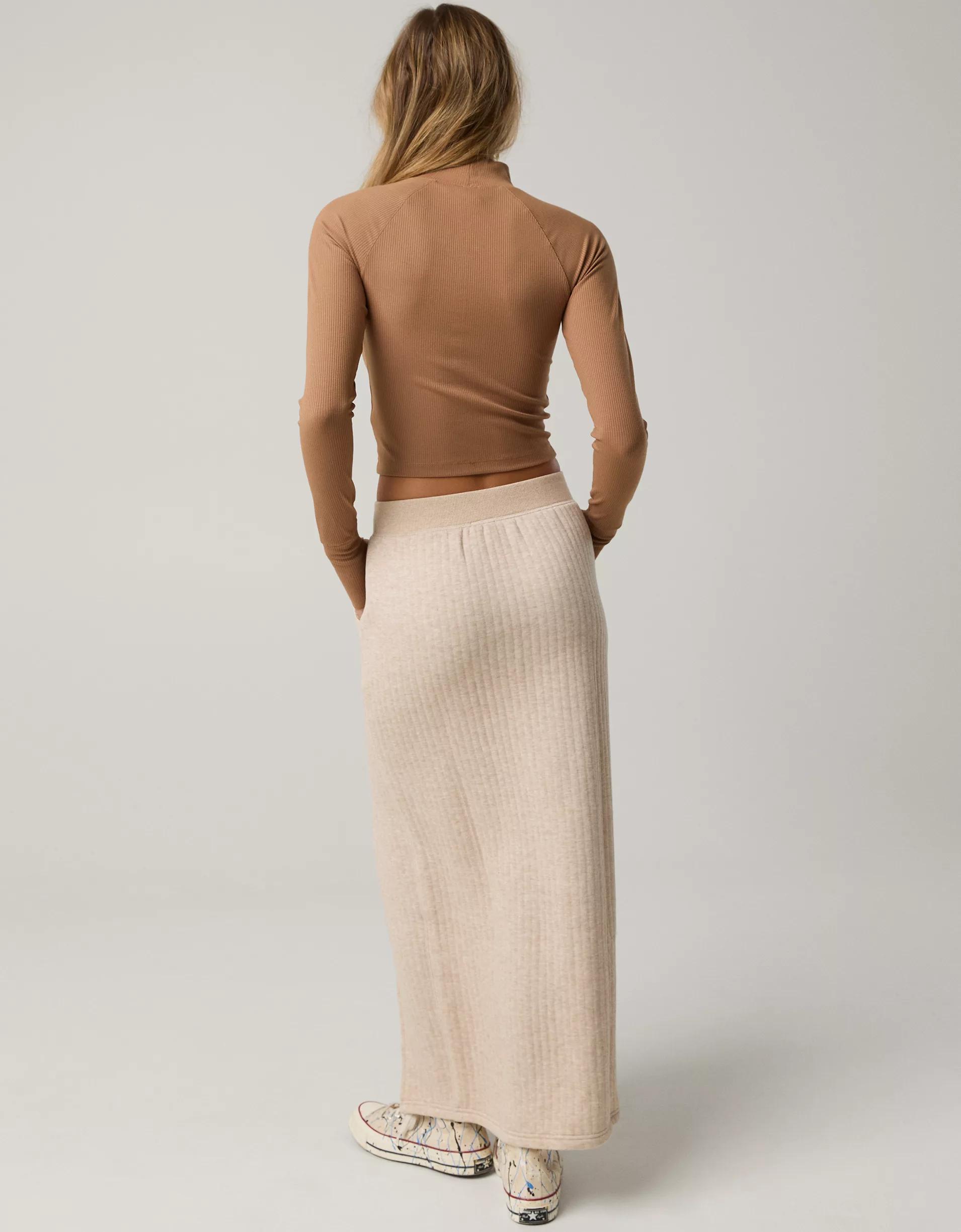 OFFLINE By Aerie Coffee Run Maxi Skirt Product Image