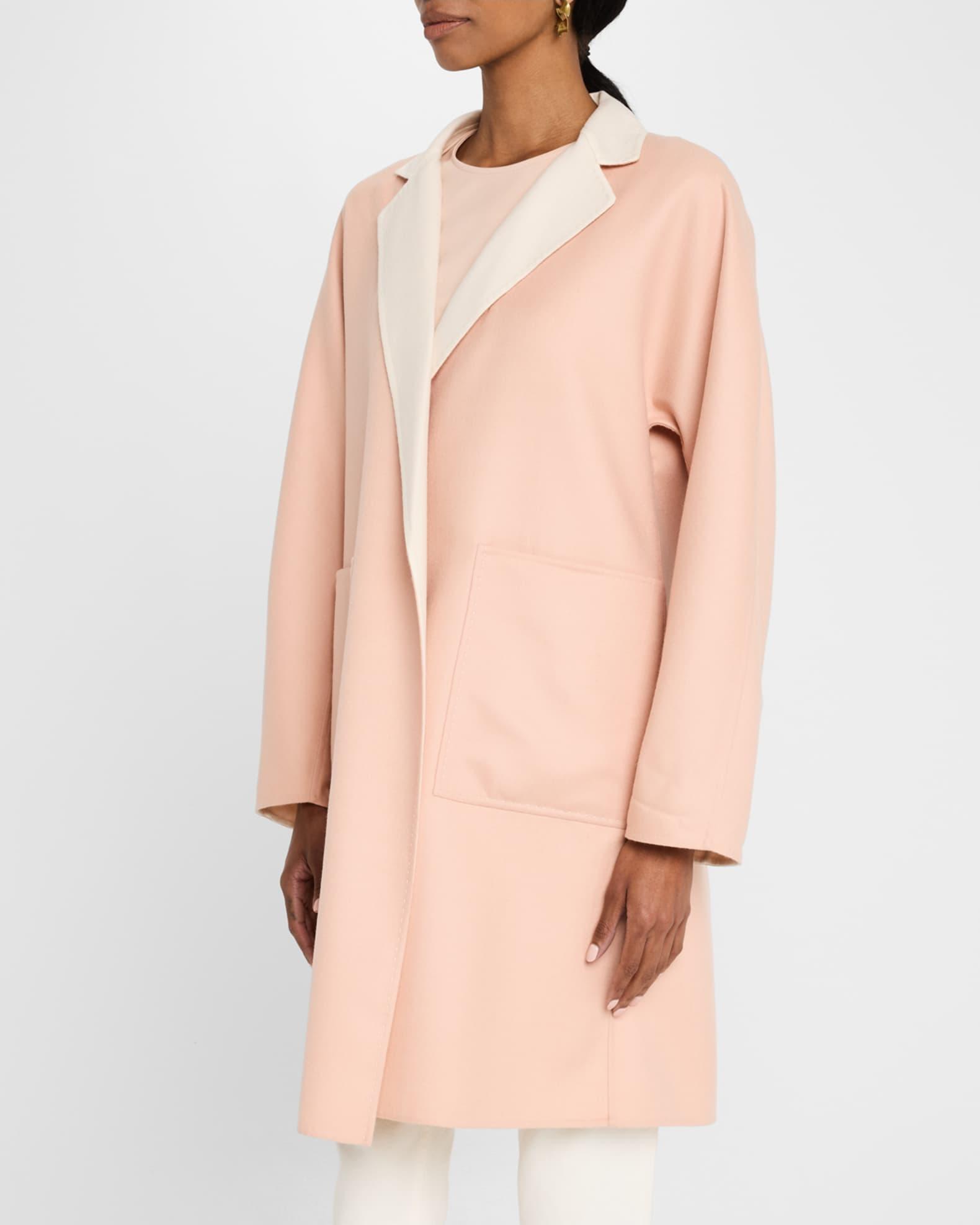 Reversible Double-Face Knee-Length Coat Product Image