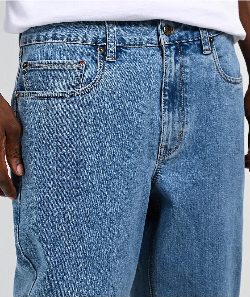 Freeworld Light Blue Relaxed Jeans Product Image