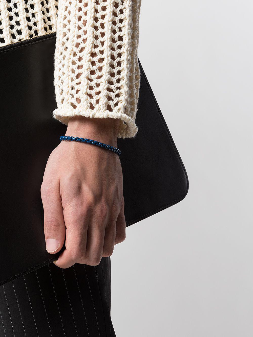 sterling silver Box Chain bracelet (5mm) Product Image