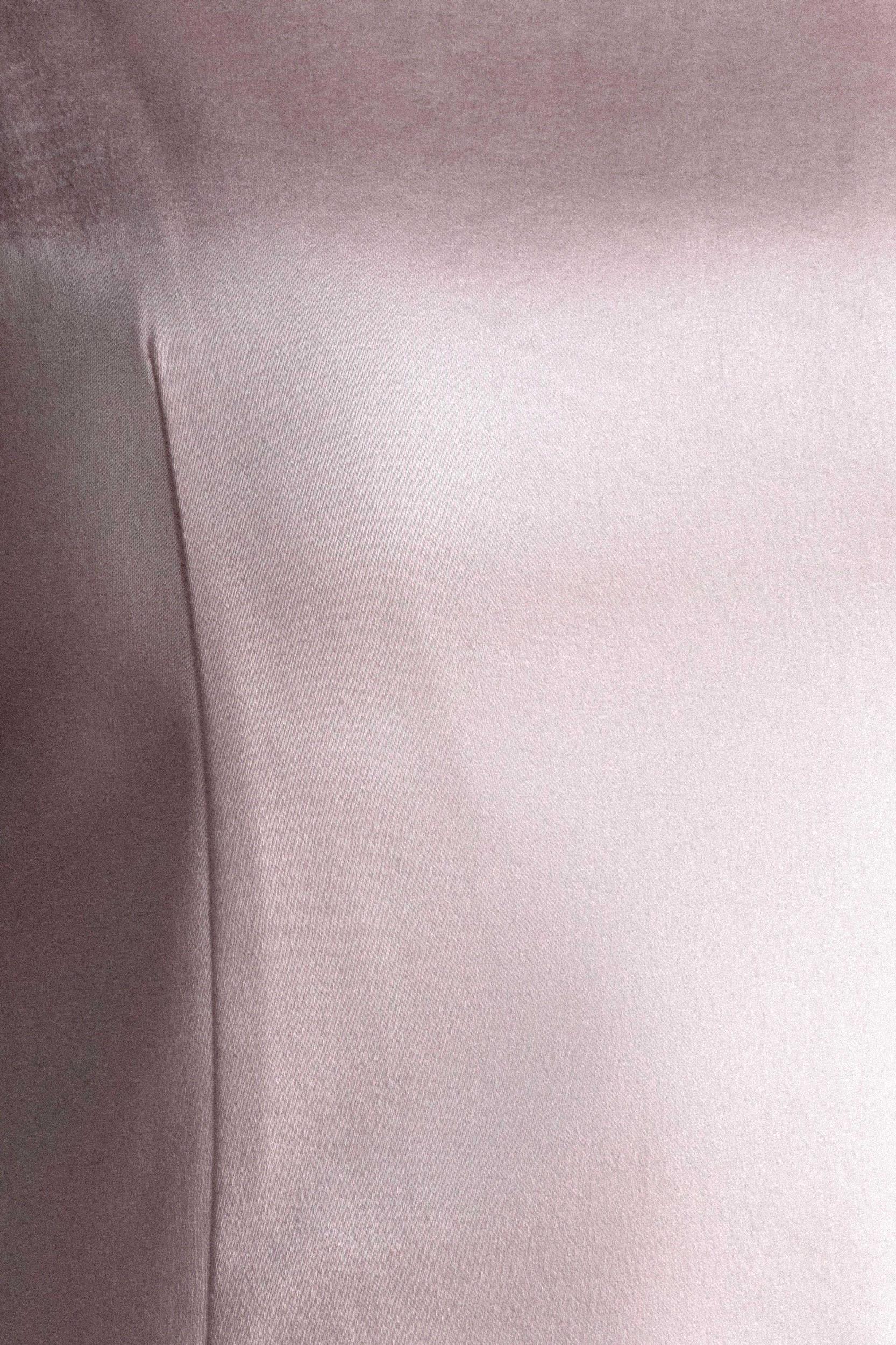 Violet Sleeveless Satin Maxi Dress - Soft Pink Product Image