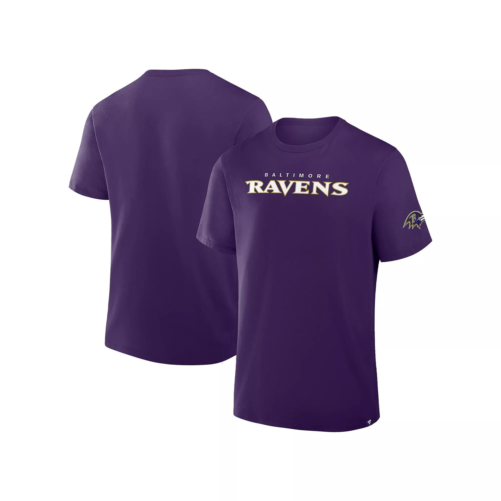 Men's Fanatics Purple Baltimore Ravens Legacy Cotton T-Shirt,  Product Image
