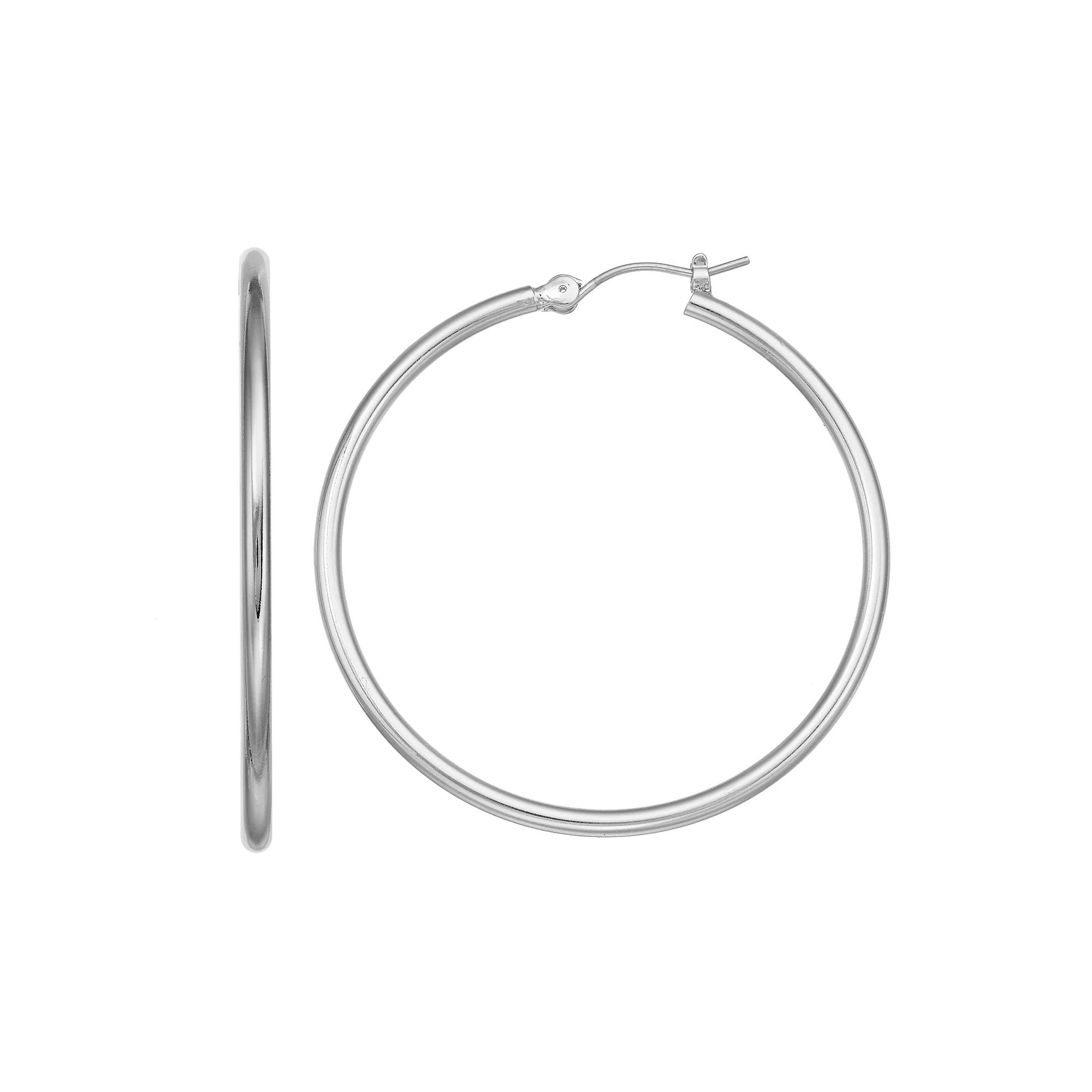 Simply Vera Vera Wang Hoop Earrings, Women's, None Product Image