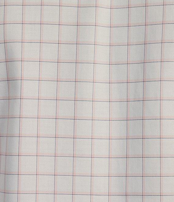 Daniel Cremieux Signature Label Non-iron Checkered Oxford Long Sleeve Woven Shirt Product Image