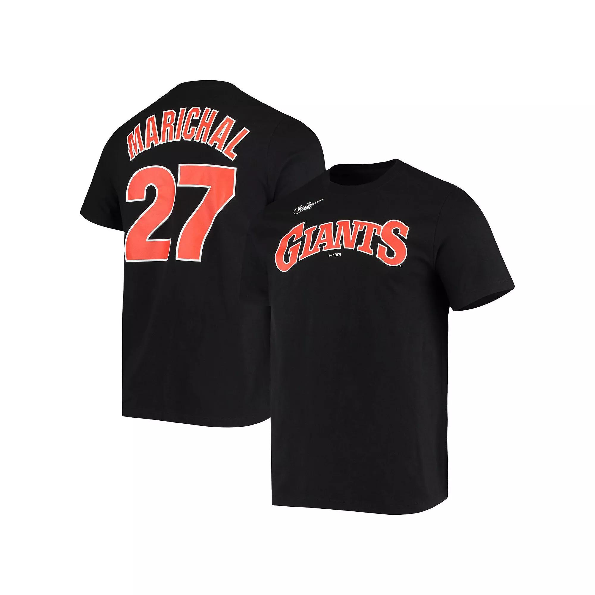 Men's Nike Juan Marichal Black San Francisco Giants Name & Number T-Shirt,  Product Image