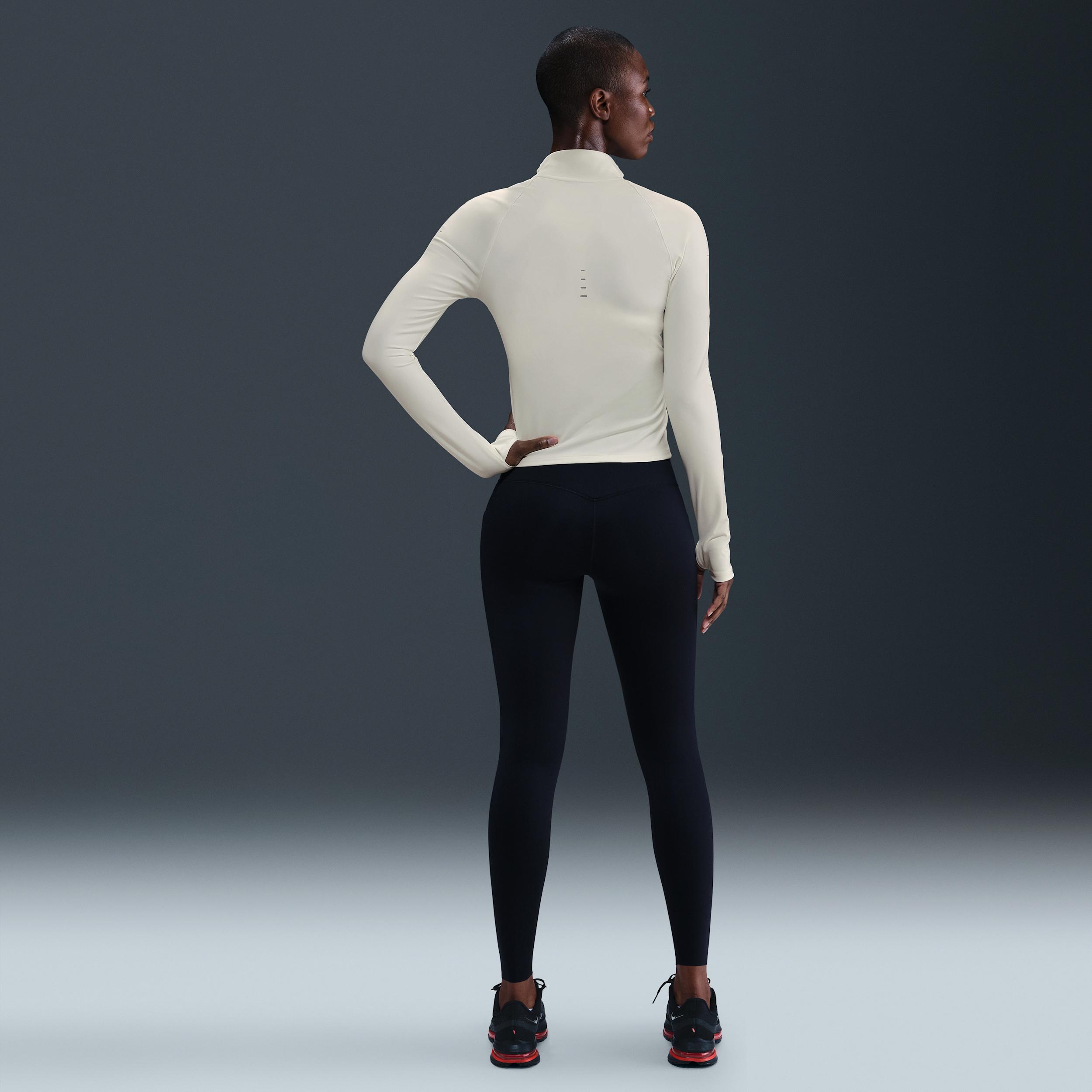 Nike Womens Swift Dri-FIT Full-Zip Mid-Layer Running Top | IB1998-133 Product Image