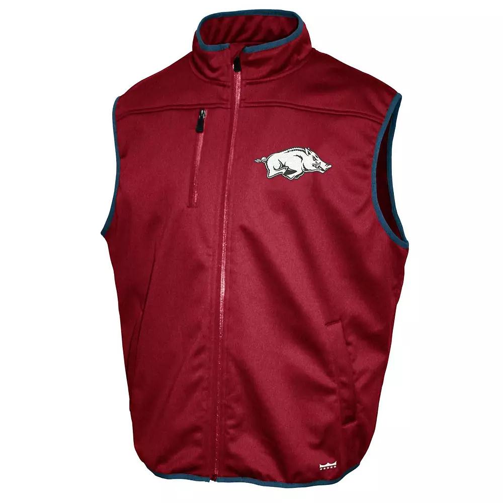 Men's Ole Miss Rebels Zip Up Softshell Vest,  Product Image