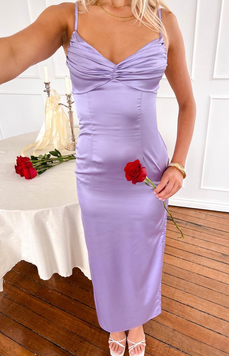 Honey Lilac Maxi Dress Product Image