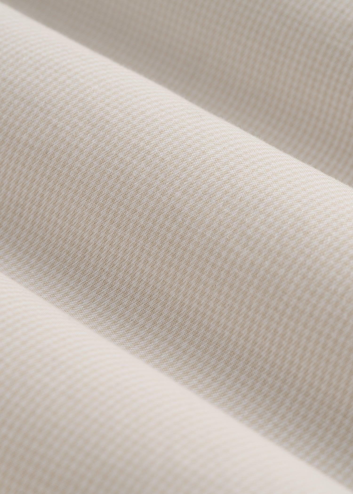 Oskar Button-Up Dress Shirt for Tall Men in Beige Mini Gingham Male Product Image