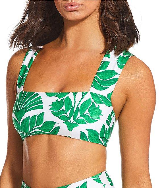 Alex Marie Signature Sculpt Nouveau Tropical High Waist Swim Bottom Product Image