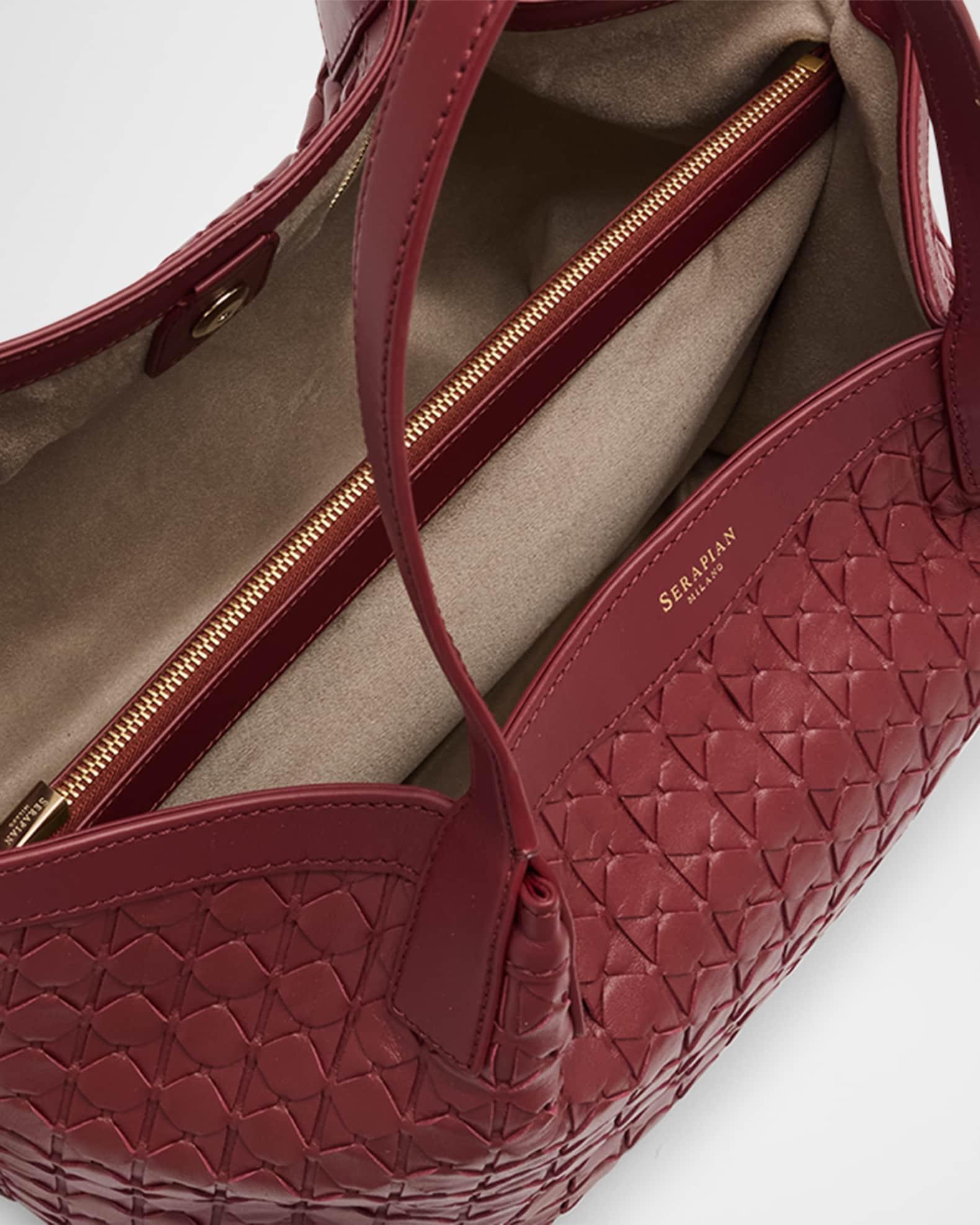 Secret Small Mosaic Leather Tote Bag Product Image