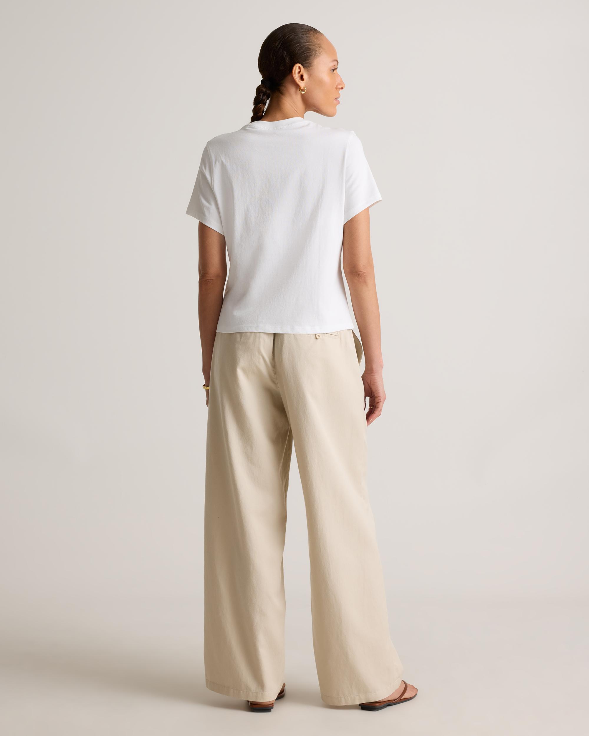 Quince | Women's Boxy Crewneck T-Shirt Organic Cotton Product Image