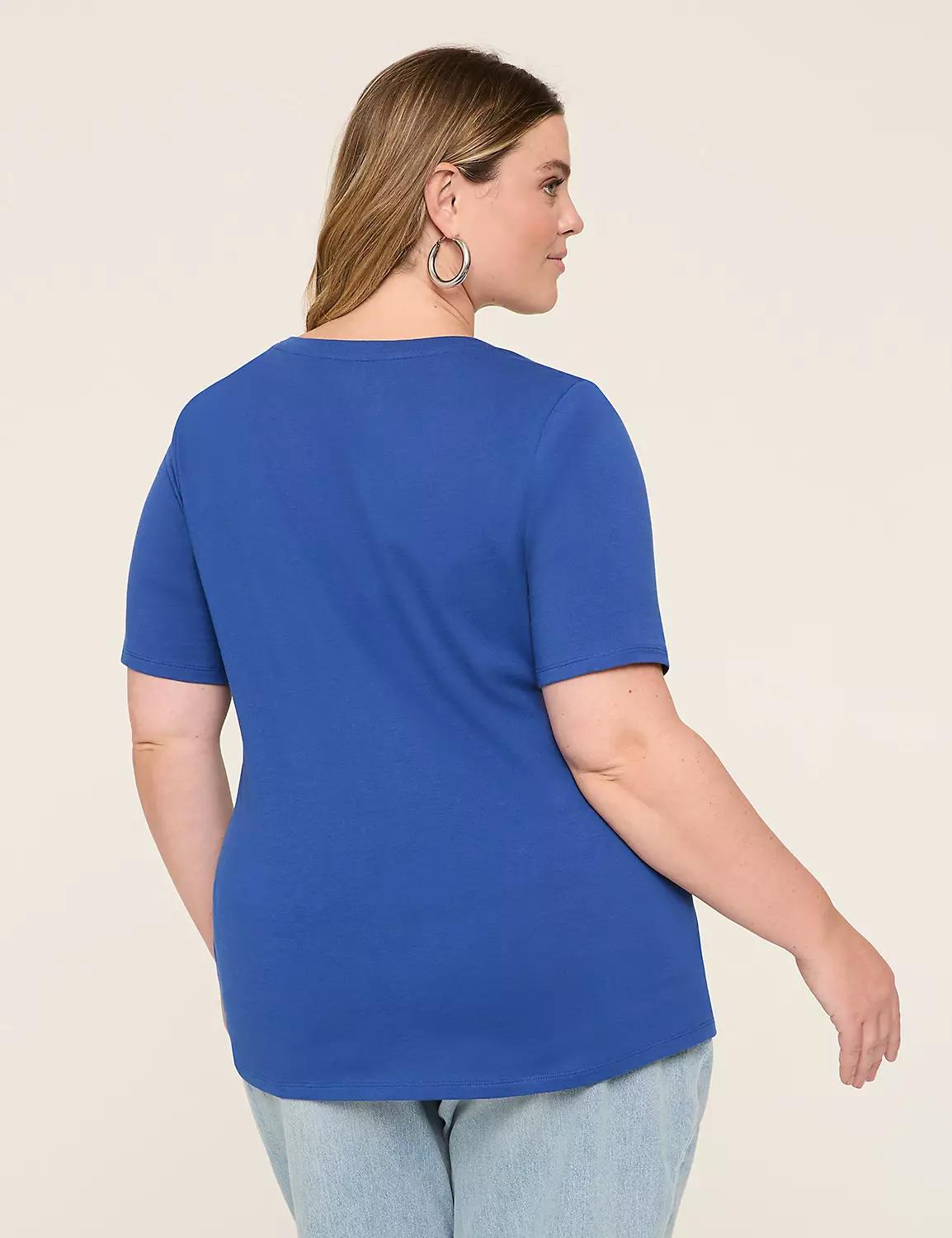 Perfect Sleeve V-Neck Tee Product Image