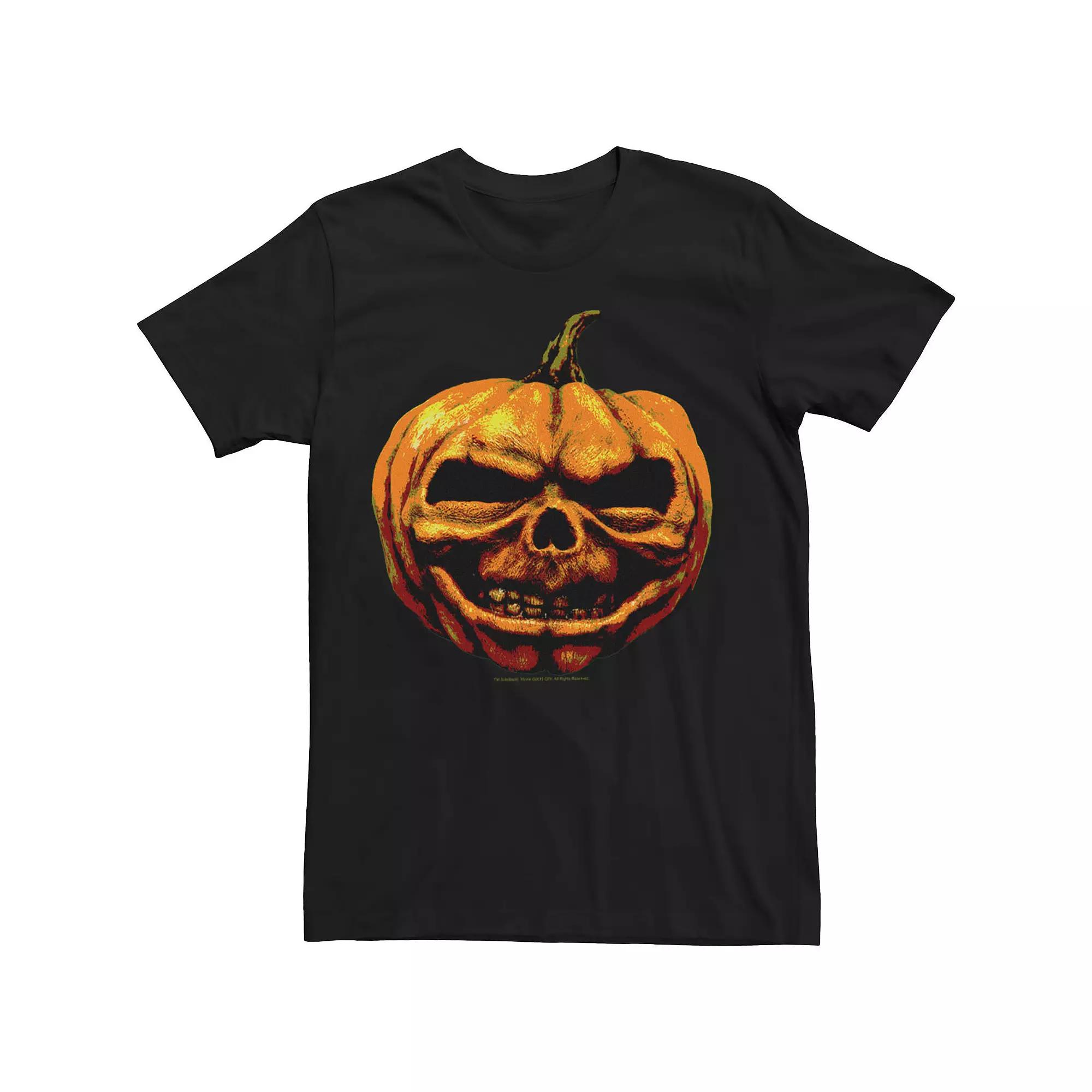 Men's Goosebumps Pumpkin Head Large Face Portrait Tee,  Product Image