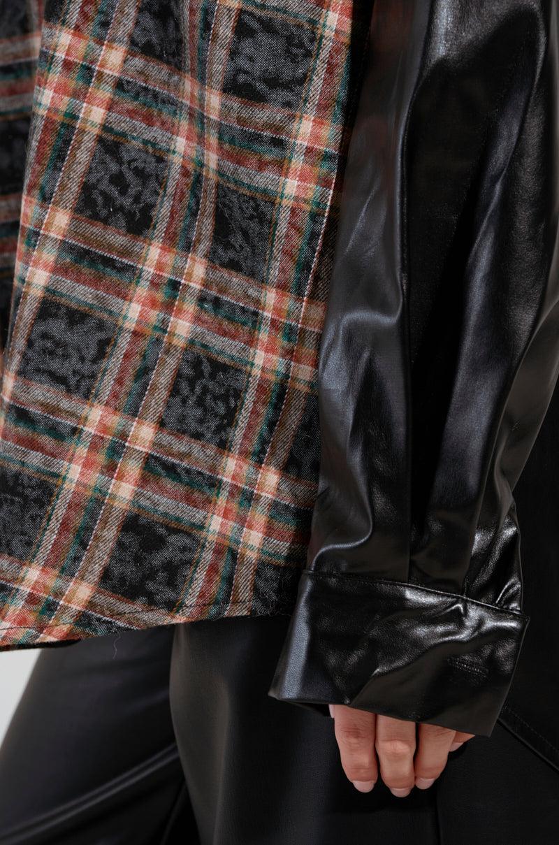 LANA BUTTON DOWN MULTI FUNCTION BLOUSE Product Image