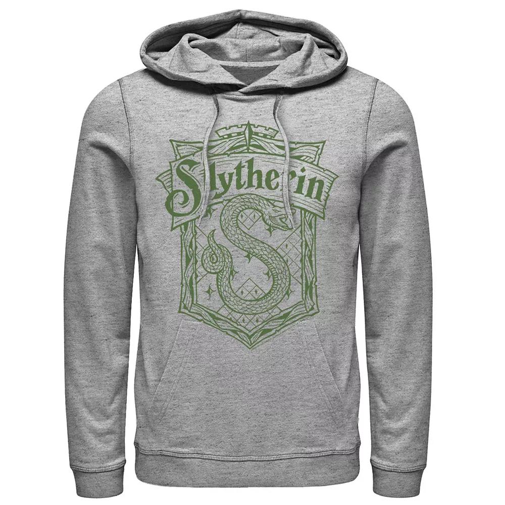 Men's Harry Potter Slytherin Detailed Crest Hoodie,  Product Image