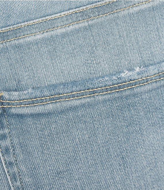 Good American Plus Size Good Legs Soft-Tech Mid Rise Crop Mini Boot Jeans Product Image