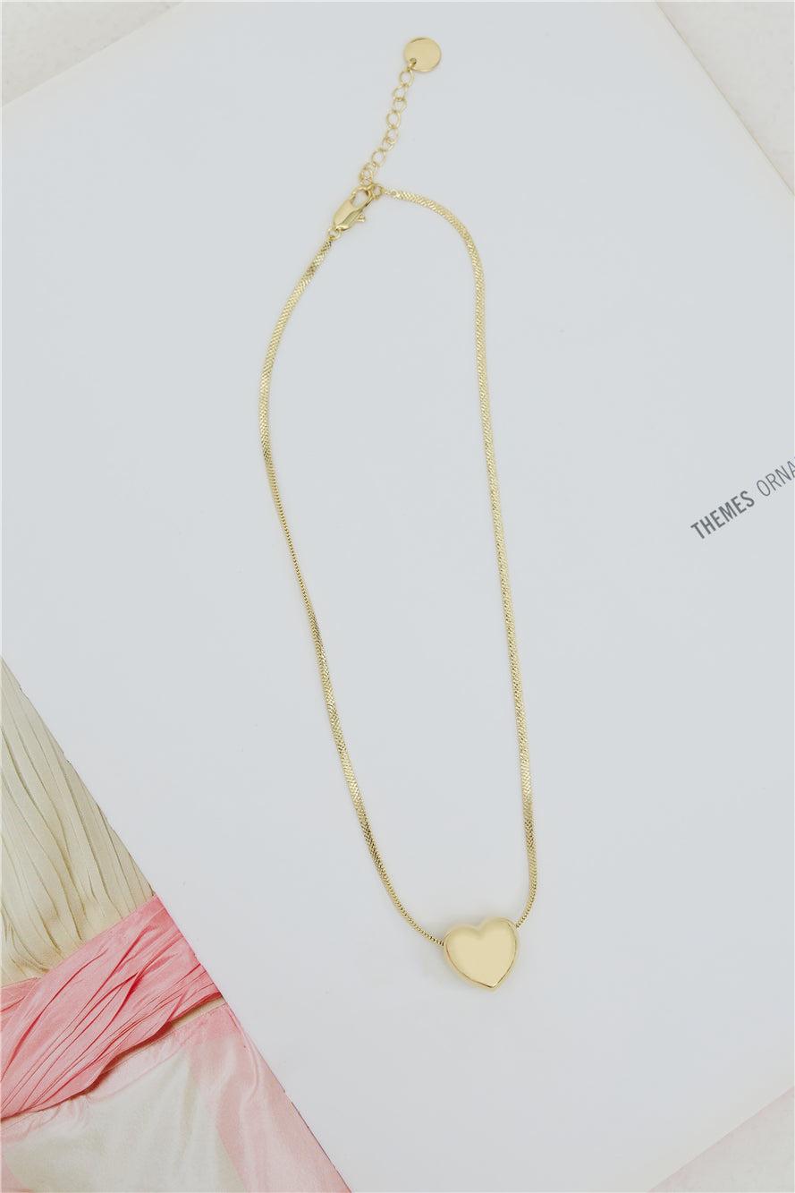 Romance And Me Necklace Gold Product Image
