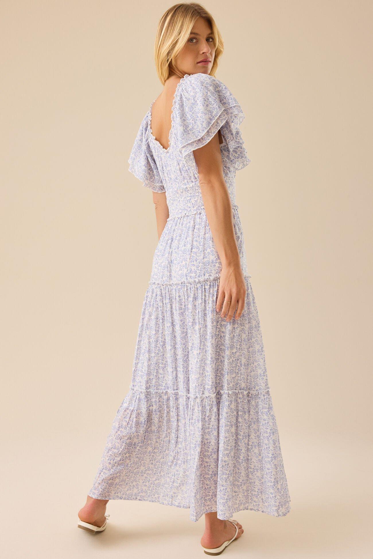 Catherine Floral Maxi Dress Product Image