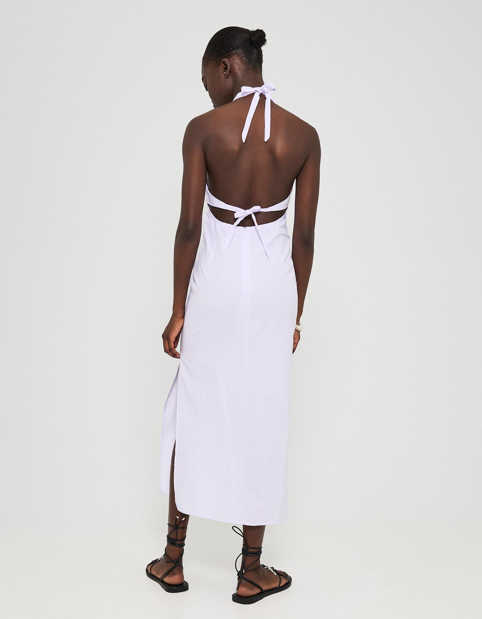 Halter midi dress Product Image