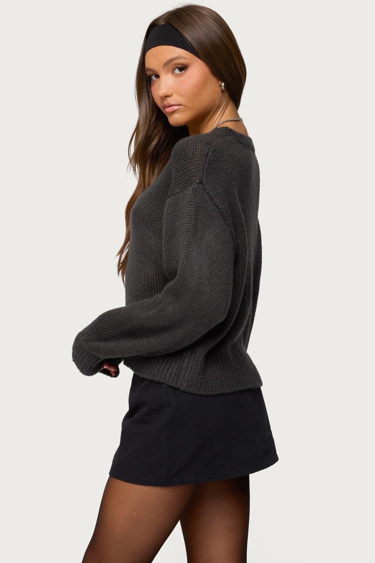 Kyrah Oversized Knit Sweater Product Image