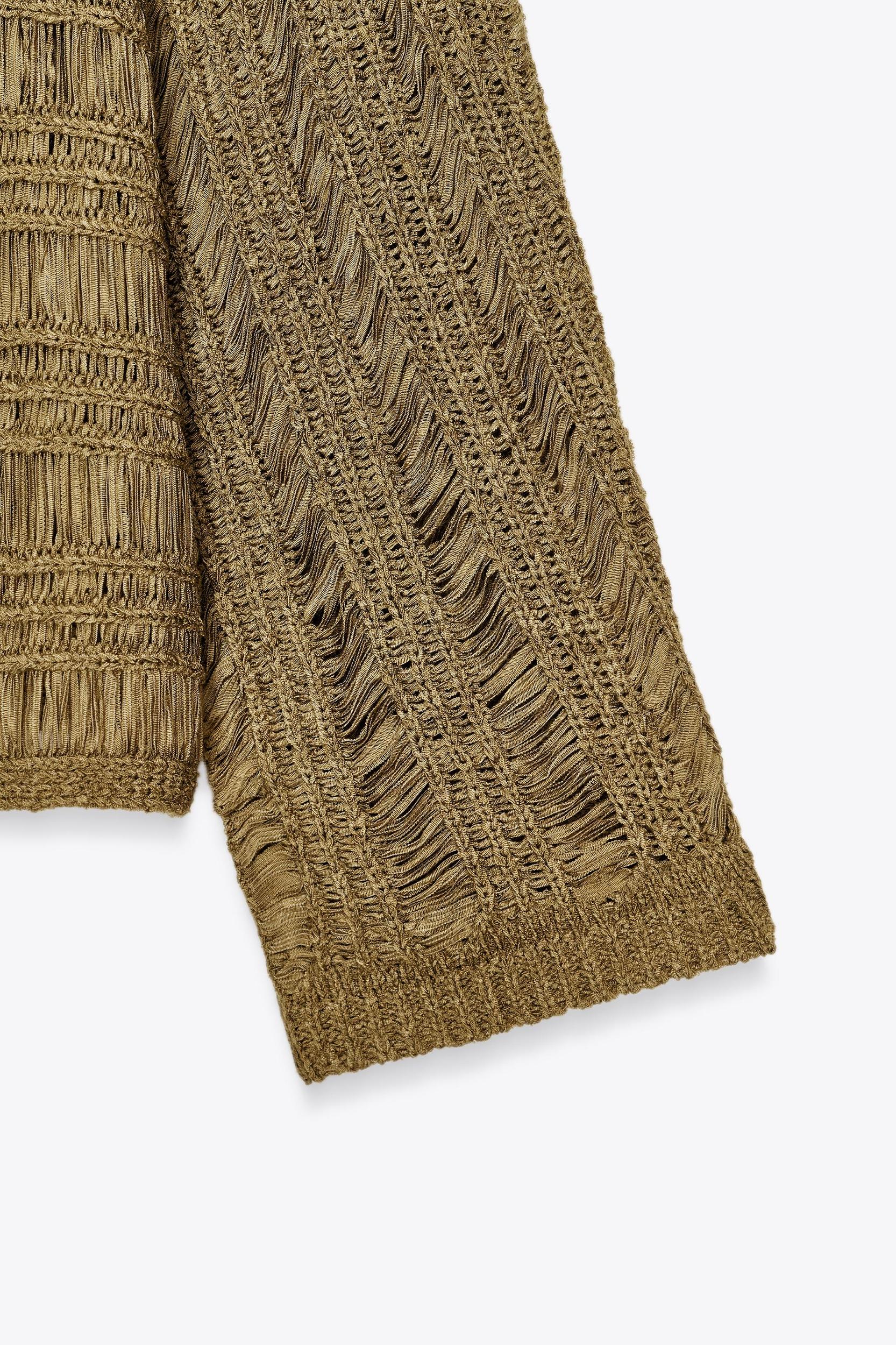 RIBBED KNIT SWEATER Product Image