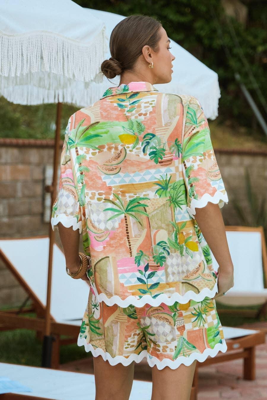 Resort Style Printed RicRac Set Product Image