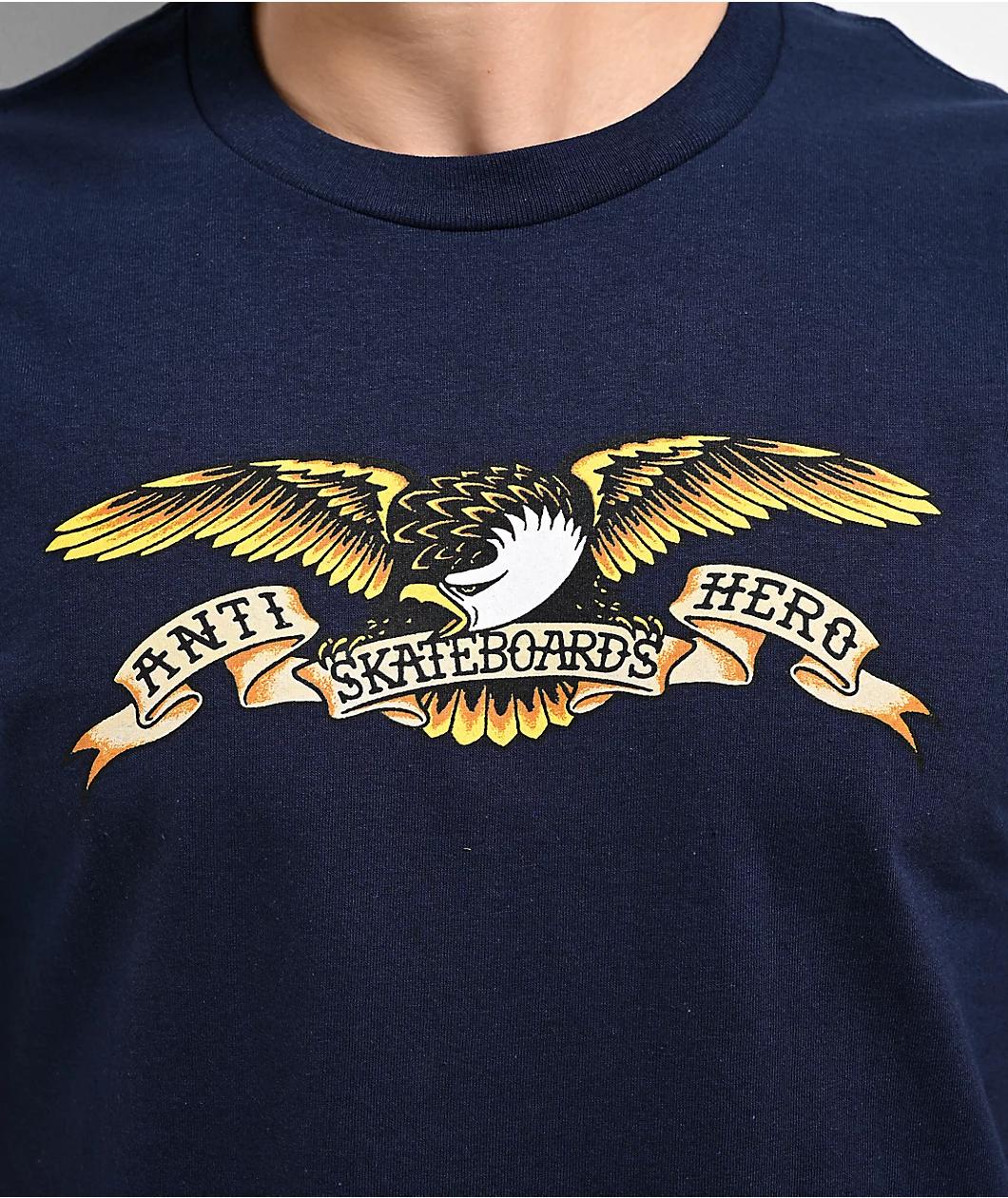 Anti-Hero Eagle Navy T-Shirt Product Image