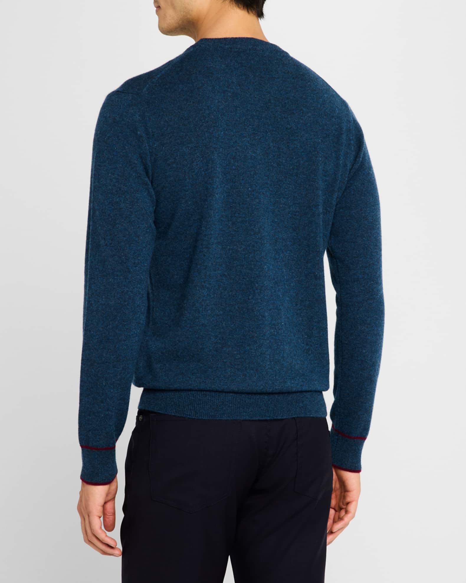 Mens Recycled Cashmere Crewneck Sweater Product Image