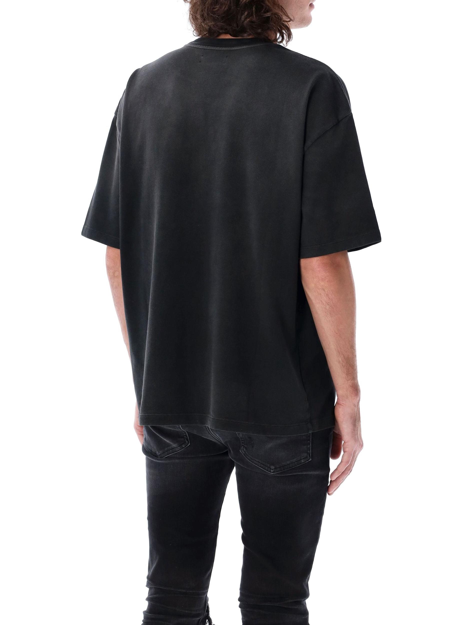 AMIRI Men's Vintage Wash Pegasus T-shirt T-shirt In Black Product Image