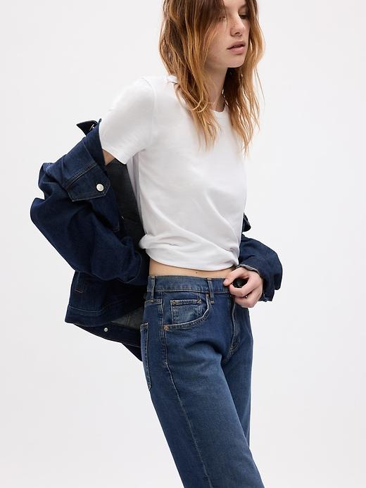 Mid Rise 90s Loose Jeans Product Image