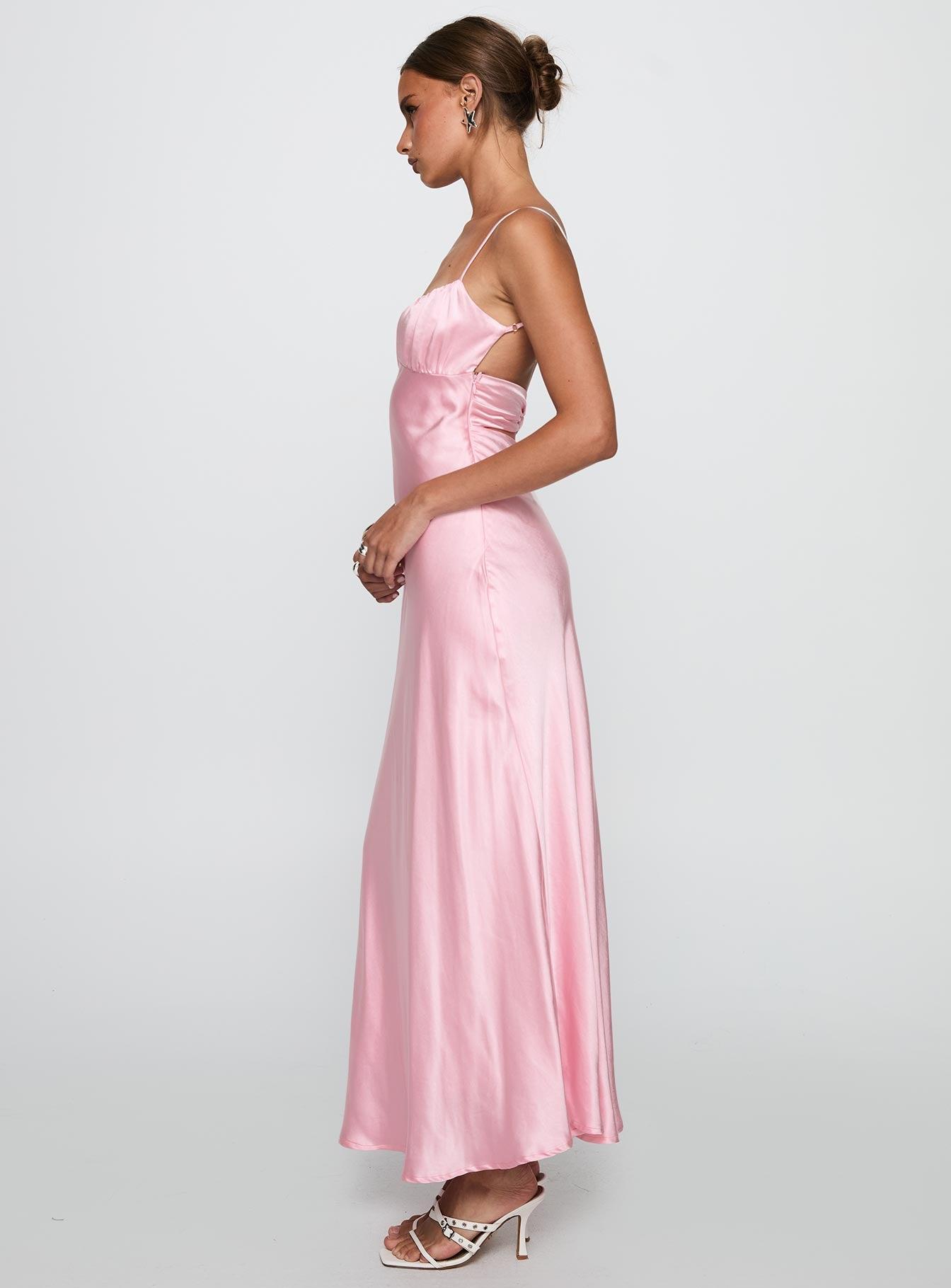 Penelopi Maxi Dress Pink Product Image